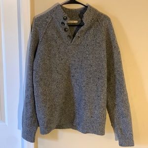 Thick Quarter button sweather